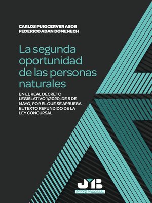 cover image of La segunda oportunidad de las personas naturales